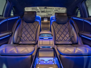 メルセデスマイバッハ Sクラス S580 4MATIC ファーストクラス&ドライバーズPKG 正規D車 1オーナー 4人乗り 黒革 パノラマSR リアアクスル MBUX AR Burmester ARヘッドアップ 専用20インチAW