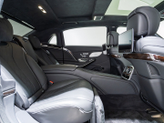 メルセデスマイバッハ Sクラス S650 ファーストクラスPKG 正規D車 後期モデル 4人乗り 黒革 パノラマSR 純正ナビTV CarPlay Burmester リアエンターテインメント 専用20AW