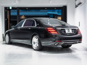 メルセデスマイバッハ Sクラス S650 ファーストクラスPKG 正規D車 後期モデル 4人乗り 黒革 パノラマSR 純正ナビTV CarPlay Burmester リアエンターテインメント 専用20AW