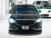 メルセデスマイバッハ Sクラス S650 ファーストクラスPKG 正規D車 後期モデル 4人乗り 黒革 パノラマSR 純正ナビTV CarPlay Burmester リアエンターテインメント 専用20AW