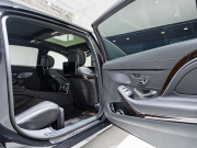 メルセデスマイバッハ Sクラス S650 ファーストクラスPKG 正規D車 後期モデル 4人乗り 黒革 パノラマSR 純正ナビTV CarPlay Burmester リアエンターテインメント 専用20AW