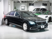 メルセデスマイバッハ Sクラス S650 ファーストクラスPKG 正規D車 後期モデル 4人乗り 黒革 パノラマSR 純正ナビTV CarPlay Burmester リアエンターテインメント 専用20AW