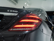 メルセデスマイバッハ Sクラス S650 ファーストクラスPKG 正規D車 後期モデル 4人乗り 黒革 パノラマSR 純正ナビTV CarPlay Burmester リアエンターテインメント 専用20AW