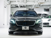 メルセデスマイバッハ Sクラス S650 ファーストクラスPKG 正規D車 後期モデル 4人乗り 黒革 パノラマSR 純正ナビTV CarPlay Burmester リアエンターテインメント 専用20AW