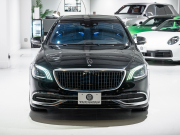 メルセデスマイバッハ Sクラス S650 ファーストクラスPKG 正規D車 後期モデル 4人乗り 黒革 パノラマSR 純正ナビTV CarPlay Burmester リアエンターテインメント 専用20AW