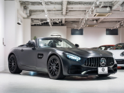 AMG GT ロードスター ナイトエディション 国内5台限定車 正規D車 AMGパフォーマンスシートPKG シートヒーター&ベンチレーター フルレザーPKG 純正ナビTV フルセグ CarPlay ナイトPKG 専用19&20インチAW 2年保証付