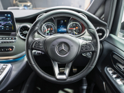 メルセデスベンツ Vクラス V220d AVG ﾛﾝｸﾞ AMGﾗｲﾝ&ﾚｰﾀﾞｰSP　ﾏｲﾊﾞｯﾊ仕様 ｴｸﾞｾｸﾃｨﾌﾞｼｰﾄ TVﾓﾆﾀｰ付ﾊﾟｰﾃｰｼｮﾝ ﾊﾟﾉﾗﾏSR ｽﾀｰﾗｲﾅｰ 4人乗り