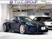 ポルシェ 718 ケイマン GT4 6MT ｽﾎﾟｰﾂｸﾛﾉ&ﾚｻﾞｰｲﾝﾃﾘｱPKG　正規D車 1ｵｰﾅｰ 右H 18wayｱﾀﾞﾌﾟﾃｨﾌﾞｽﾎﾟｰﾂｼｰﾄ PCCB PCMﾅﾋﾞ Bｶﾒﾗ CarPlay BOSEｻｳﾝﾄﾞ LEDﾍｯﾄﾞﾗｲﾄPDLSﾌﾟﾗｽ ｽﾎﾟｰﾂEX 純正20AW