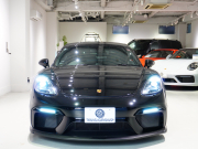 ポルシェ 718 ケイマン GT4 6MT ｽﾎﾟｰﾂｸﾛﾉ&ﾚｻﾞｰｲﾝﾃﾘｱPKG　正規D車 1ｵｰﾅｰ 右H 18wayｱﾀﾞﾌﾟﾃｨﾌﾞｽﾎﾟｰﾂｼｰﾄ PCCB PCMﾅﾋﾞ Bｶﾒﾗ CarPlay BOSEｻｳﾝﾄﾞ LEDﾍｯﾄﾞﾗｲﾄPDLSﾌﾟﾗｽ ｽﾎﾟｰﾂEX 純正20AW