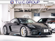 ポルシェ 718 ケイマン GT4 6MT ｽﾎﾟｰﾂｸﾛﾉ&ﾚｻﾞｰｲﾝﾃﾘｱPKG　正規D車 1ｵｰﾅｰ 右H 18wayｱﾀﾞﾌﾟﾃｨﾌﾞｽﾎﾟｰﾂｼｰﾄ PCCB PCMﾅﾋﾞ Bｶﾒﾗ CarPlay BOSEｻｳﾝﾄﾞ LEDﾍｯﾄﾞﾗｲﾄPDLSﾌﾟﾗｽ ｽﾎﾟｰﾂEX 純正20AW