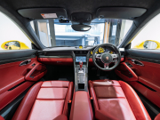 ポルシェ 911(Type991.1) ﾀｰﾎﾞS ｽﾎﾟｰﾂｸﾛﾉ&ｶｰﾎﾞﾝｲﾝﾃﾘｱPKG　正規D車 ﾂｰﾄｰﾝﾚｻﾞｰｲﾝﾃﾘｱ PCCB 赤革 18wayｱﾀﾞﾌﾟﾃｨﾌﾞｽﾎﾟｰﾂｼｰﾄ ﾅﾋﾞTV BOSEｻｳﾝﾄﾞ Bｶﾒﾗ PDLS付LEDﾗｲﾄ 20AW