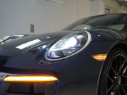 ポルシェ 911(Type991.2) ｶﾚﾗ GTS ｽﾎﾟｰﾂｸﾛﾉPKG　後期 正規D車 MY18 1ｵｰﾅｰ ｽﾍﾟｼｬﾙﾚｰｻﾞｲﾝﾃﾘｱ ｸﾞﾗﾌｧｲﾄﾌﾞﾙｰ革 ｶﾞﾗｽR PCMﾅﾋﾞ Bｶﾒﾗ 20AW　2年保証付