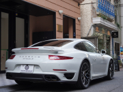 ポルシェ 911(Type991) ﾀｰﾎﾞS ｽﾎﾟｰﾂｸﾛﾉ&ｶｰﾎﾞﾝｲﾝﾃﾘｱPKG　正規D車  ｴﾝﾄﾘｰD PCCB 赤革 ﾍﾞﾝﾁﾚｰﾀｰ ｻﾝﾙｰﾌ ﾅﾋﾞTV Bｶﾒﾗ  LEDﾗｲﾄ　2年保証付