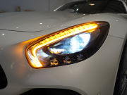 AMG GT C フルレザー&レーダーセーフティPKG 正規D車 左H 557ps 専用革 ベンチレーター パノラマR ナビTV ブルメスターハイエンド パフォーマンスステア AmgRideControl 2年保証付