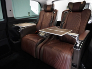 メルセデスベンツ Vクラス V260 ﾛﾝｸﾞ ﾚｰﾀﾞｰｾｰﾌﾃｨP 電動ﾊﾟｰﾃｰｼｮﾝ ﾌﾞﾗｳﾝﾚｻﾞｰｴｸﾞｾﾞｸﾃｨﾌﾞｼｰﾄ HDDﾅﾋﾞTV  自動ﾘｱｹﾞｰﾄ　2年保証