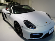 ポルシェ ボクスター GTS ｽﾎﾟｰﾂｸﾛﾉPKG　正規D車 右H 赤幌 有償色 ｺﾝﾋﾞ革 ｼｰﾄﾋｰﾀｰ ﾅﾋﾞTV  PASM ｶﾞｰｽﾞﾚｯﾄﾞﾒｰﾀｰ ｶﾗｰｸﾚｽﾄ20AW ｽﾎﾟｰﾂEX　2年保証付