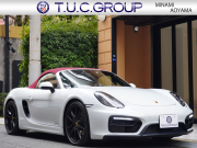 ポルシェ ボクスター GTS ｽﾎﾟｰﾂｸﾛﾉPKG　正規D車 右H 赤幌 有償色 ｺﾝﾋﾞ革 ｼｰﾄﾋｰﾀｰ ﾅﾋﾞTV  PASM ｶﾞｰｽﾞﾚｯﾄﾞﾒｰﾀｰ ｶﾗｰｸﾚｽﾄ20AW ｽﾎﾟｰﾂEX　2年保証付