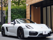 ポルシェ ボクスター GTS ｽﾎﾟｰﾂｸﾛﾉPKG　正規D車 右H 赤幌 有償色 ｺﾝﾋﾞ革 ｼｰﾄﾋｰﾀｰ ﾅﾋﾞTV  PASM ｶﾞｰｽﾞﾚｯﾄﾞﾒｰﾀｰ ｶﾗｰｸﾚｽﾄ20AW ｽﾎﾟｰﾂEX　2年保証付