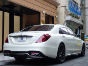 AMG Sクラス S63 long AMGﾀﾞｲﾅﾐｯｸ&ｼｮｰﾌｧｰ&ﾚｰﾀﾞｰPKG　後期最終ﾓﾃﾞﾙ 右H MEｺﾈ 黒革 ﾊﾟﾉﾗﾏSR ﾅﾋﾞTV ﾌﾙｾｸﾞ CarPlay HUD ﾍﾞﾝﾁﾚｰﾀｰ ﾘｱｴﾝﾀ　2年保証付