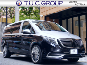 メルセデスベンツ Vクラス V220d AVG ﾛﾝｸﾞ　ﾏｲﾊﾞｯﾊ仕様 ｴｸﾞｾｸﾃｨﾌﾞｼｰﾄ TVﾓﾆﾀｰ付ﾊﾟｰﾃｰｼｮﾝ 専用ｺﾝﾄﾛｰﾙﾊﾟﾈﾙ 4人乗り　2年保証付