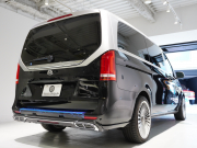 メルセデスベンツ Vクラス V220d AVG ﾛﾝｸﾞ　ﾏｲﾊﾞｯﾊ仕様 ｴｸﾞｾｸﾃｨﾌﾞｼｰﾄ TVﾓﾆﾀｰ付ﾊﾟｰﾃｰｼｮﾝ 専用ｺﾝﾄﾛｰﾙﾊﾟﾈﾙ 4人乗り　2年保証付