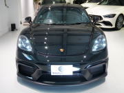 ポルシェ 718 ケイマン GT4 PDK　RHD ｽﾎﾟｰﾂｸﾛﾉPKG　1ｵｰﾅｰ 正規D車 Race-Tex&ｶｰﾎﾞﾝｲﾝﾃﾘｱ 18wayｱﾀﾞﾌﾟﾃｨﾌﾞｼｰﾄ PCMﾅﾋﾞ Bｶﾒﾗ BOSEｻｳﾝﾄﾞ LEDﾍｯﾄﾞﾗｲﾄ PDLS Plus 電格ﾐﾗｰ 20AW　新車保証