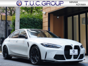 BMW Mシリーズ M3 Competition G80　ACC ﾒﾘﾉﾚｻﾞｰ ﾍﾞﾝﾁﾚｰｼｮﾝ ｶｰﾎﾞﾝﾙｰﾌ 純正ﾅﾋﾞTV harman/kardon 360ｶﾒﾗ LEDﾚｰｻﾞｰ ﾍｯﾄﾞｱｯﾌﾟD OP19/20ｲﾝﾁAW　2年保証