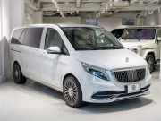 メルセデスベンツ Vクラス V220d AVG ロング レーダーP マイバッハ仕様 エグセクティブシート TVモニター付パーテーション パノラマSR 4人乗り 2年保証付