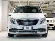 メルセデスベンツ Vクラス V220d AVG ロング レーダーP マイバッハ仕様 エグセクティブシート TVモニター付パーテーション パノラマSR 4人乗り 2年保証付