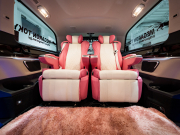 メルセデスベンツ Vクラス V220d AVG ロング レーダーP マイバッハ仕様 エグセクティブシート TVモニター付パーテーション パノラマSR 4人乗り 2年保証付