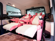 メルセデスベンツ Vクラス V220d AVG ロング レーダーP マイバッハ仕様 エグセクティブシート TVモニター付パーテーション パノラマSR 4人乗り 2年保証付