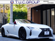レクサス LC 500 Convertible　1ｵｰﾅｰ ﾏｰｸﾚﾋﾞﾝｿﾝ LexusSafetySystem+ 専用ｾﾐｱﾆﾘﾝﾚｻﾞｰｼｰﾄ ﾌﾚｱﾚｯﾄﾞｲﾝﾃﾘｱ ﾓﾃﾞﾘｽﾀｴｱﾛ&TRD21ｲﾝﾁAW　新車保証