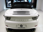 ポルシェ 911(Type991) ｶﾚﾗSｶﾌﾞﾘｵﾚ　MY13 ｸﾞﾚｰ革 ﾍﾞﾝﾁﾚｰﾀｰ ｶﾛｯﾂｪﾘｱSDﾅﾋﾞ BOSEｻｳﾝﾄﾞ PASM ﾊﾟﾜｸﾗﾏﾌﾗｰ ﾌﾙﾗｯﾋﾟﾝｸﾞ　2年保証付