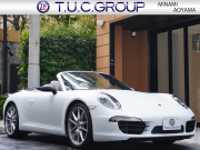 ポルシェ 911(Type991) ｶﾚﾗSｶﾌﾞﾘｵﾚ　MY13 ｸﾞﾚｰ革 ﾍﾞﾝﾁﾚｰﾀｰ ｶﾛｯﾂｪﾘｱSDﾅﾋﾞ BOSEｻｳﾝﾄﾞ PASM ﾊﾟﾜｸﾗﾏﾌﾗｰ ﾌﾙﾗｯﾋﾟﾝｸﾞ　2年保証付