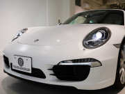 ポルシェ 911(Type991) ｶﾚﾗSｶﾌﾞﾘｵﾚ　MY13 ｸﾞﾚｰ革 ﾍﾞﾝﾁﾚｰﾀｰ ｶﾛｯﾂｪﾘｱSDﾅﾋﾞ BOSEｻｳﾝﾄﾞ PASM ﾊﾟﾜｸﾗﾏﾌﾗｰ ﾌﾙﾗｯﾋﾟﾝｸﾞ　2年保証付