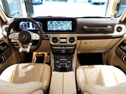 AMG Gクラス G63 AMGﾚｻﾞｰｴｸｽｸﾙｰｼﾌﾞPKG　正規D車 1ｵｰﾅｰ 左H Meｺﾈｸﾄ ﾏｷｱｰﾄﾍﾞｰｼﾞｭ革 ｻﾝﾙｰﾌ 純正ﾅﾋﾞTV Burmester AMGﾊﾟﾌｫｰﾏﾝｽEX AMG22ｲﾝﾁAW　2年保証