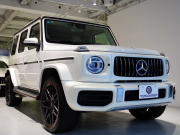 AMG Gクラス G63 AMGﾚｻﾞｰｴｸｽｸﾙｰｼﾌﾞPKG　正規D車 1ｵｰﾅｰ 左H Meｺﾈｸﾄ ﾏｷｱｰﾄﾍﾞｰｼﾞｭ革 ｻﾝﾙｰﾌ 純正ﾅﾋﾞTV Burmester AMGﾊﾟﾌｫｰﾏﾝｽEX AMG22ｲﾝﾁAW　2年保証