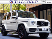 AMG Gクラス G63 AMGﾚｻﾞｰｴｸｽｸﾙｰｼﾌﾞPKG　正規D車 1ｵｰﾅｰ 左H Meｺﾈｸﾄ ﾏｷｱｰﾄﾍﾞｰｼﾞｭ革 ｻﾝﾙｰﾌ 純正ﾅﾋﾞTV Burmester AMGﾊﾟﾌｫｰﾏﾝｽEX AMG22ｲﾝﾁAW　2年保証