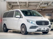 メルセデスベンツ Vクラス V220d AVG ﾛﾝｸﾞ ﾚｰﾀﾞｰP　ﾏｲﾊﾞｯﾊ仕様 ｴｸﾞｾｸﾃｨﾌﾞｼｰﾄ TVﾓﾆﾀｰ付ﾊﾟｰﾃｰｼｮﾝ 4人乗り　2年保証付