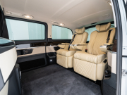 メルセデスベンツ Vクラス V220d AVG ﾛﾝｸﾞ ﾚｰﾀﾞｰP　ﾏｲﾊﾞｯﾊ仕様 ｴｸﾞｾｸﾃｨﾌﾞｼｰﾄ TVﾓﾆﾀｰ付ﾊﾟｰﾃｰｼｮﾝ 4人乗り　2年保証付