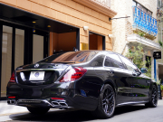 AMG Sクラス S63 long AMGﾀﾞｲﾅﾐｯｸ&ﾚｰﾀﾞｰPKG　後期ﾓﾃﾞﾙ 右H MEｺﾈ 黒革 ﾊﾟﾉﾗﾏSR ﾅﾋﾞTV ﾌﾙｾｸﾞ CarPlay HUD ﾍﾞﾝﾁﾚｰﾀｰ　2年保証付