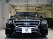 AMG Sクラス S63 long AMGﾀﾞｲﾅﾐｯｸ&ﾚｰﾀﾞｰPKG　後期ﾓﾃﾞﾙ 右H MEｺﾈ 黒革 ﾊﾟﾉﾗﾏSR ﾅﾋﾞTV ﾌﾙｾｸﾞ CarPlay HUD ﾍﾞﾝﾁﾚｰﾀｰ　2年保証付