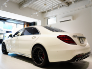 AMG Sクラス S63 4MATIC+ ロング AMGダイナミック&レーダーP 左H ブラウン&ベージュインテリア パノラマR HDDナビTV  エアサス AMG20インチAW 2年保証付