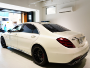 AMG Sクラス S63 4MATIC+ ロング AMGダイナミック&レーダーP 左H ブラウン&ベージュインテリア パノラマR HDDナビTV  エアサス AMG20インチAW 2年保証付