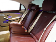 AMG Sクラス S63 4MATIC+ ロング AMGダイナミック&レーダーP 左H ブラウン&ベージュインテリア パノラマR HDDナビTV  エアサス AMG20インチAW 2年保証付