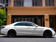 AMG Sクラス S63 4MATIC+ ロング AMGダイナミック&レーダーP 左H ブラウン&ベージュインテリア パノラマR HDDナビTV  エアサス AMG20インチAW 2年保証付