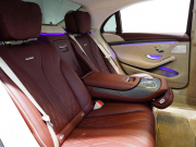 AMG Sクラス S63 4MATIC+ ロング AMGダイナミック&レーダーP 左H ブラウン&ベージュインテリア パノラマR HDDナビTV  エアサス AMG20インチAW 2年保証付