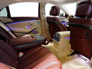 AMG Sクラス S63 4MATIC+ ロング AMGダイナミック&レーダーP 左H ブラウン&ベージュインテリア パノラマR HDDナビTV  エアサス AMG20インチAW 2年保証付