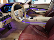 AMG Sクラス S63 4MATIC+ ロング AMGダイナミック&レーダーP 左H ブラウン&ベージュインテリア パノラマR HDDナビTV  エアサス AMG20インチAW 2年保証付