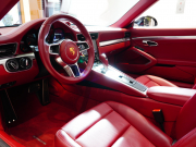 ポルシェ 911(Type991.2) ｶﾚﾗ4 ｶﾌﾞﾘｵﾚ ｽﾎﾟｰﾂｸﾛﾉPKG　正規D車 MY17 左H ﾌﾙﾚｻﾞｰｲﾝﾃﾘｱ ｴﾝﾄﾘｰD 赤革 純正PCMﾅﾋﾞ ﾌﾙｾｸﾞTV CarPlay ｽﾎﾟｰﾂｴｸﾞｿﾞｰｽﾄ RSﾃﾞｻﾞｲﾝ20AW　2年保証付